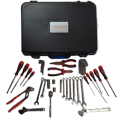 40 Piece GE Titanium Tool Set with Case