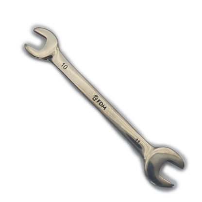 Titanium Double Open End Metric Wrench Set 8 piece Non-Ferrous, Corrosion Resistant,  Non-Magnetic