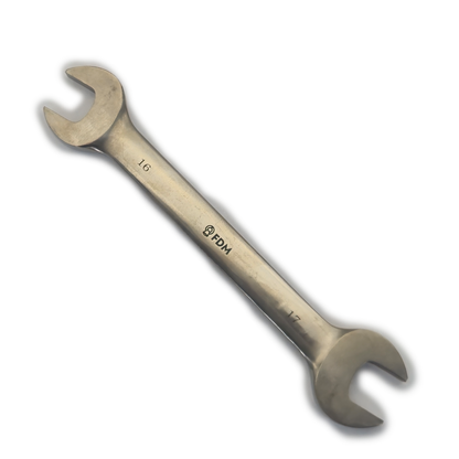 Titanium Double Open End Metric Wrench Set 8 piece Non-Ferrous, Corrosion Resistant,  Non-Magnetic