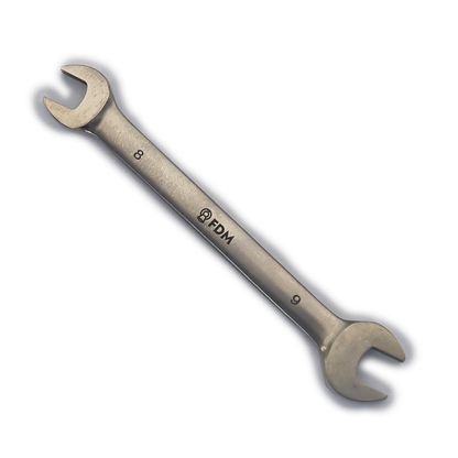 Titanium Double Open End Metric Wrench Set 8 piece Non-Ferrous, Corrosion Resistant,  Non-Magnetic