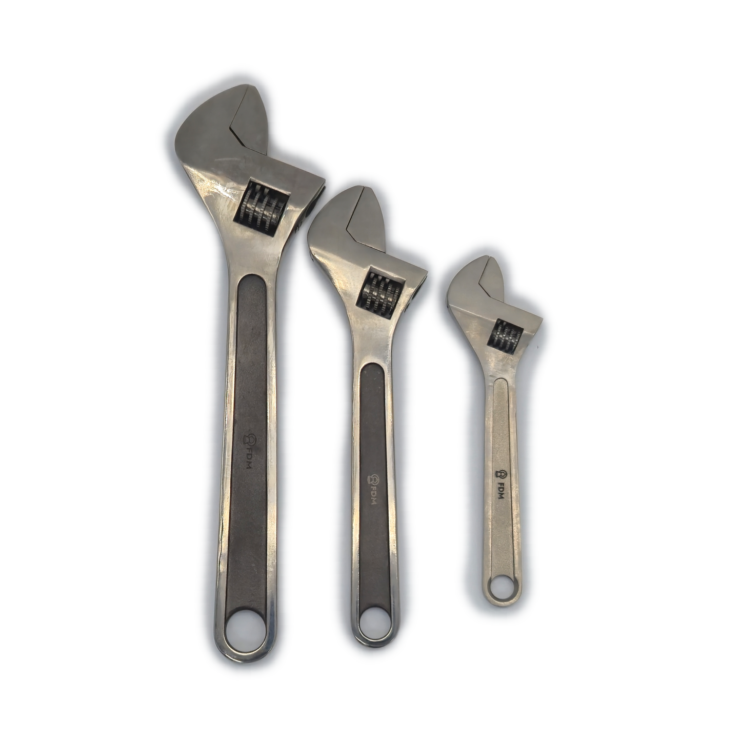 MRI‑Safe Titanium Adjustable Wrench Set (10 inch, 8 Inch, 6 Inch)