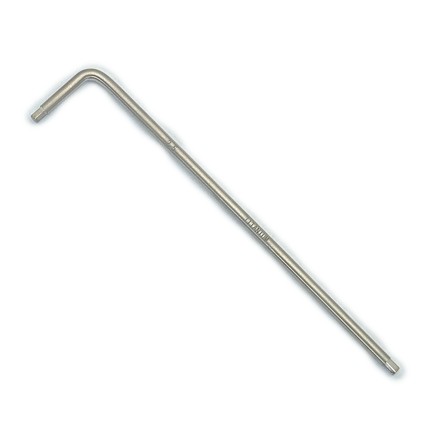 Titanium Metric Long Allen Key (Single) – MRI‑Safe