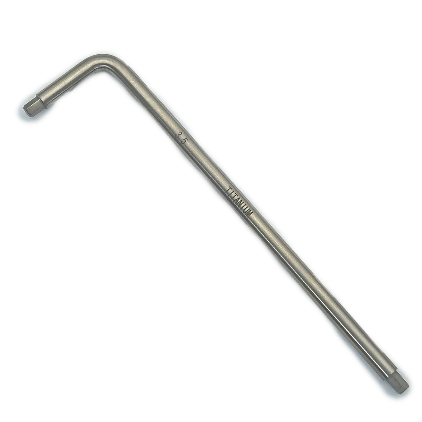 Titanium Metric Long Allen Key (Single) – MRI‑Safe