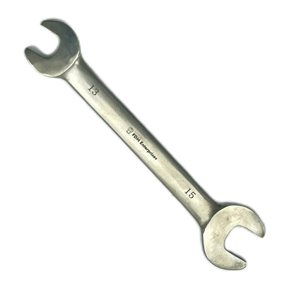 Double open end Titanium Tools 13 x 15 corrosion resistant non magnetic titanium wrench
