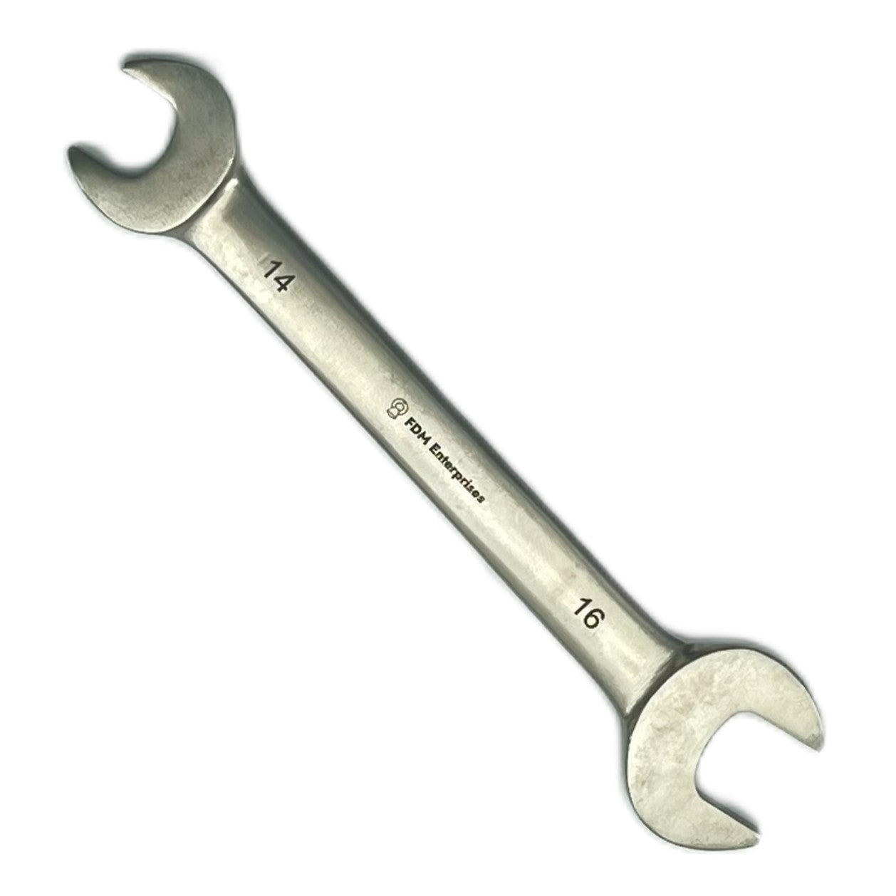 Double open end Titanium Tools 14 x 16 corrosion resistant non magnetic titanium wrench