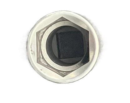 Titanium Socket 3/8" 17mm Deep Non-Ferrous, Non Magnetic Tool